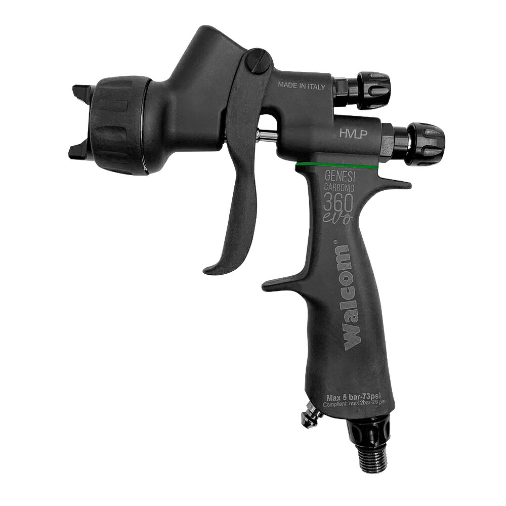 Walcom 360 EVO HVLP carbonio スプレーガン カップ付 1丁 取寄