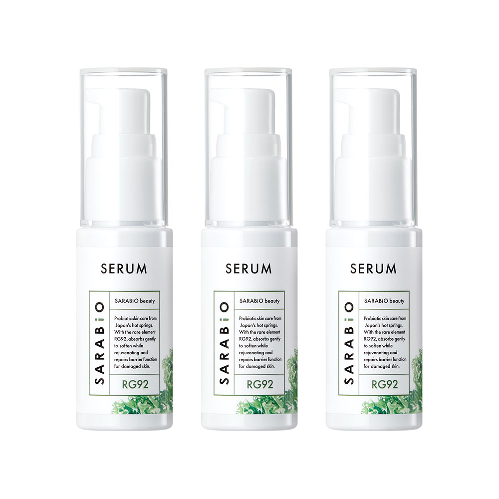 【お買い物マラソン限定】サラビオ スキンケアセラム(美容液) 30mL 3本セット 美容液 エイジングケア 保湿 敏感肌 無添加 低刺激 ハリ 毛穴ケア SARABiO Beauty 日本製 送料無料