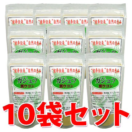 ガジュツ粉末 100g×10袋セット