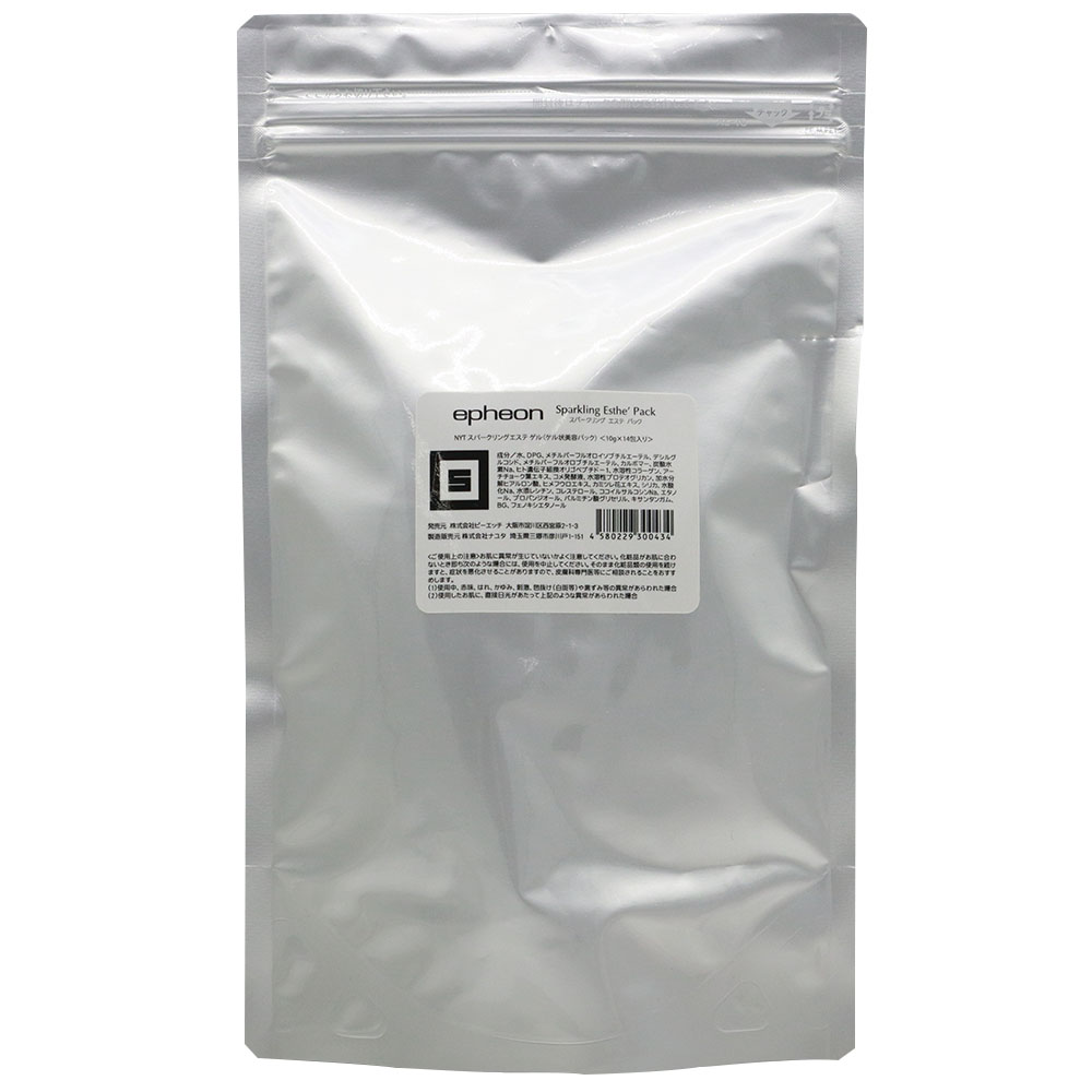 楽天市場】イフェオン スパークリングエステパック (10g×14) : PECHKA