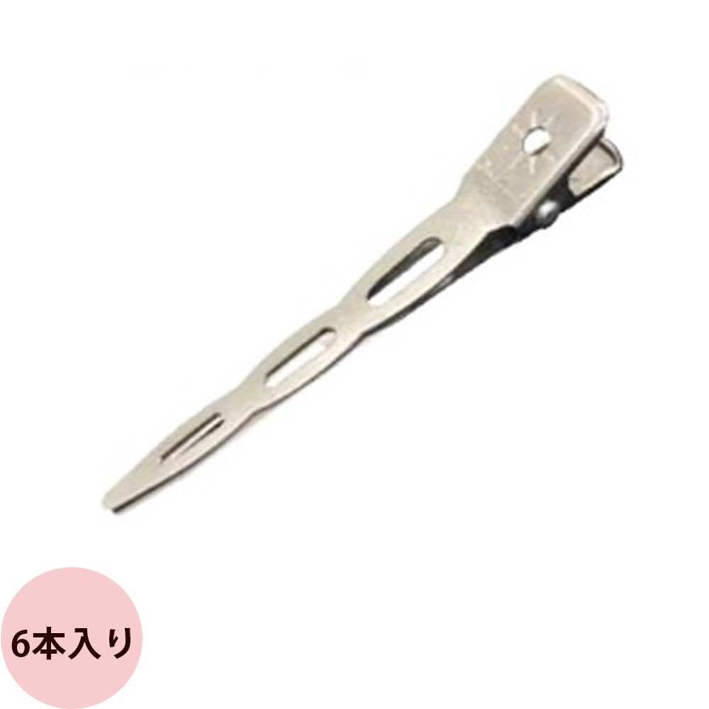 美品⭐️クリップ ブルー　レザーヘアピン ARCHIVER ヘアピン 「Bz」リボンヘアミニクリップピン2/ヘアピン