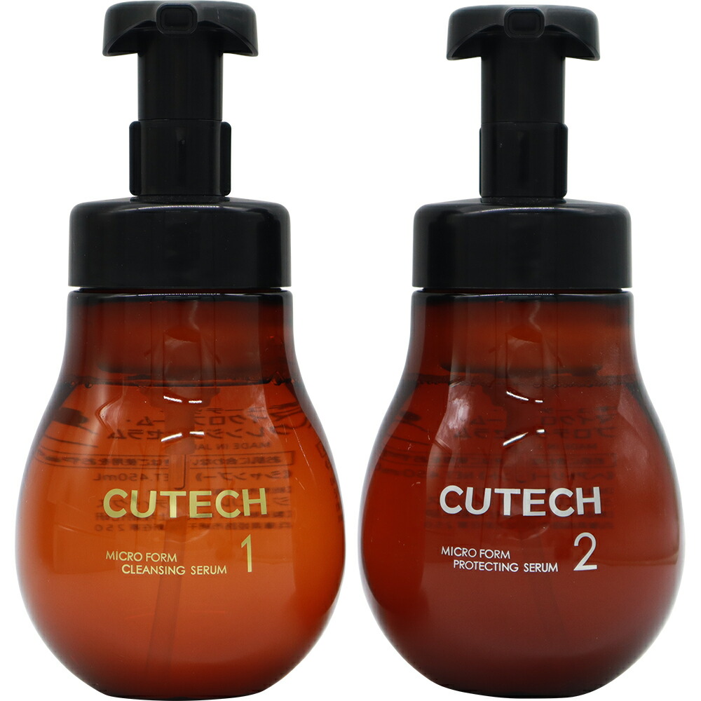 送料無料 あす単簡 マッチ ワイマック ジュエル コスメティックス キューテック マイクロ形態 キット クレンジングセラム 450ml プロテクトセラム 450ml Earthkitchen Ph