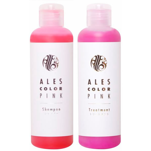 あをにょし カラーシャンプー 3本セット ales_pink200set.jpg