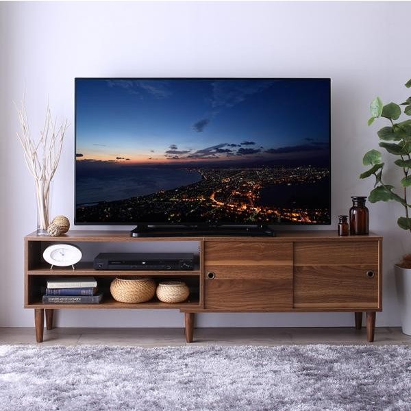 楽天市場 テレビ台 ローボード おしゃれ 北欧 Retoral レトラル テレビボード 55型まで対応 3色展開 テレビラック 幅150 インテリア家具のエッジーノイエ