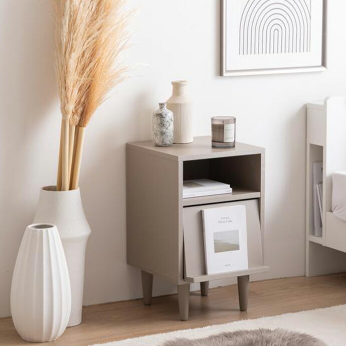 確認用1 楽天市場】モジュール2段収納キャビネット モジュール家具 フリップ