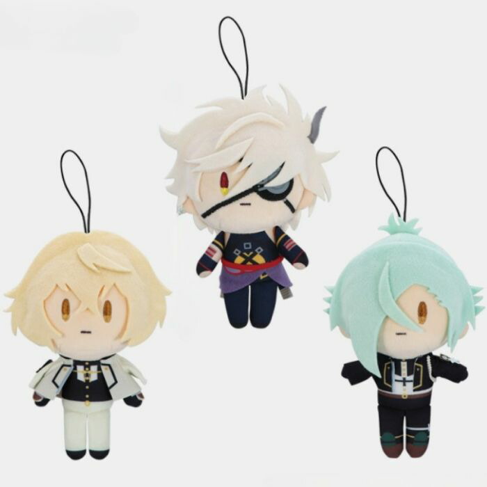 楽天市場】刀剣乱舞ONLINE ゴム紐付き御伴散歩ぬいぐるみ4 全3種セット