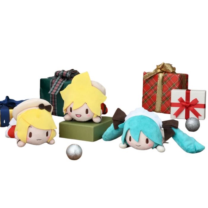 楽天市場】初音ミクシリーズ ふわぷち メガジャンボぬいぐるみ 鏡音