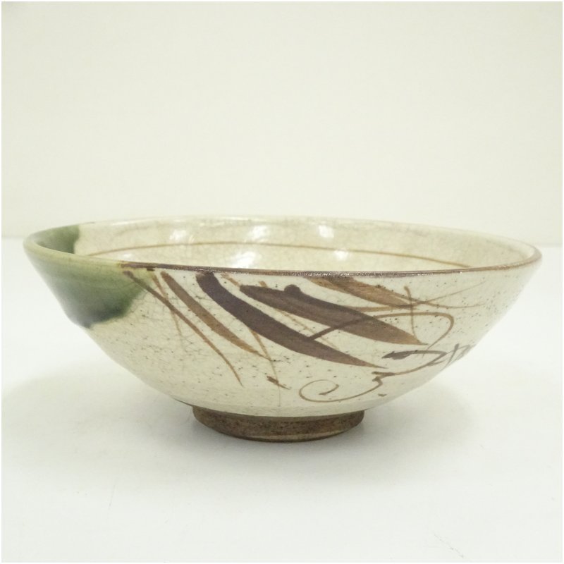 Ｔ７８５　茶碗　『織部茶碗』『菊泉窯　田中源彦 作』　共箱　抹茶碗　茶道具 T785 茶碗 『織部茶碗』『菊泉窯 田中源彦 作』 共箱 抹茶碗