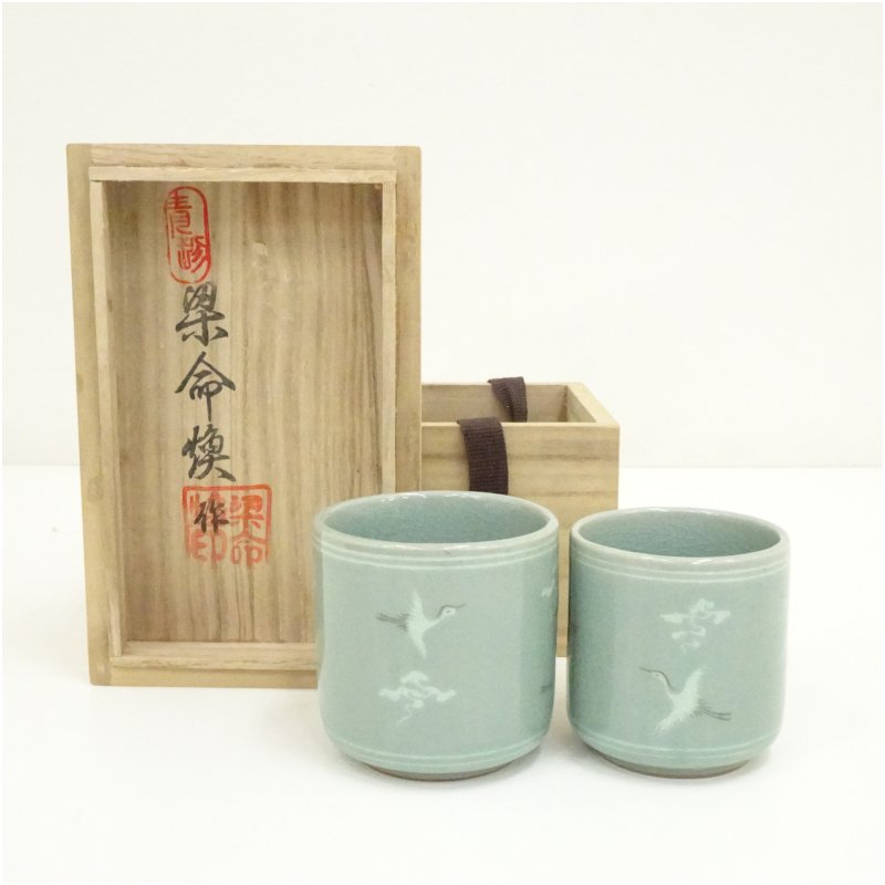 高麗青磁　金福漢作　大中小3枚皿セット 楽天市場】金福漢の通販