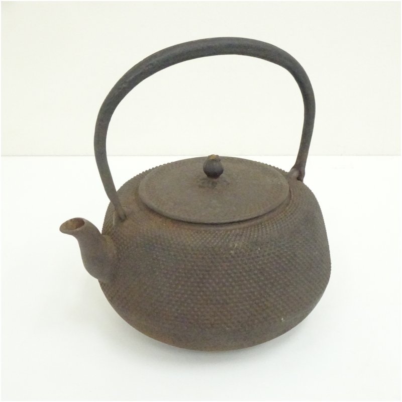 楽天市場】骨董○南部鉄器鉄瓶○煎茶用鉄瓶 / 小型 | 大正昭和