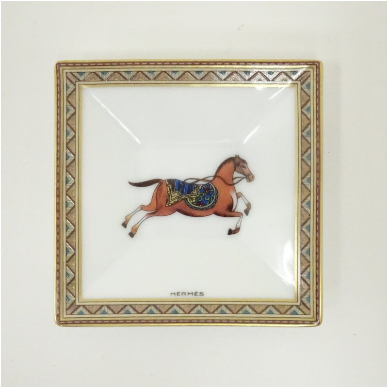 楽天市場】エルメス HERMES アフリカ プレート スクエア 長方形