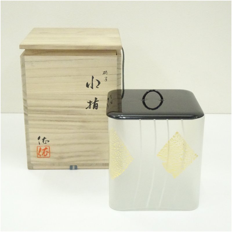 楽天市場】【茶器/茶道具 水指（水差し）】 ガラス（硝子） 義山