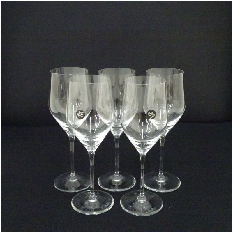 【中古】【ガラス】ローゼンタール　スタジオライン　グラス5客（箱付） 食器 おしゃれ かわいい コップ お酒 アンティーク カフェ 居酒屋 来客 普段使い レトロ 上品