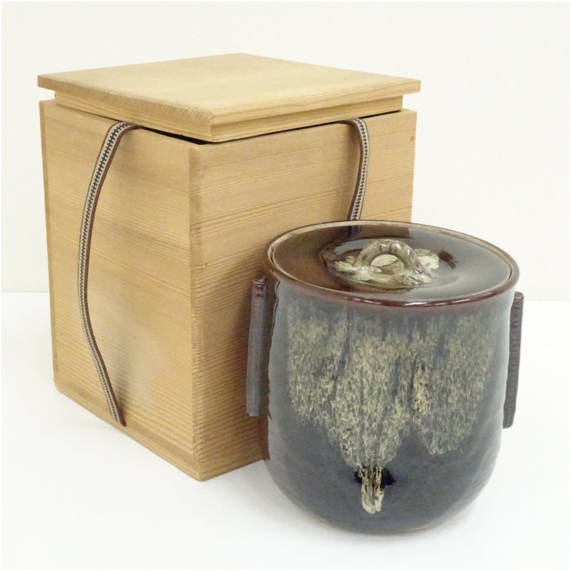 楽天市場】【茶器/茶道具 水指（水差し）】 朝鮮唐津 一重口 徳澤守