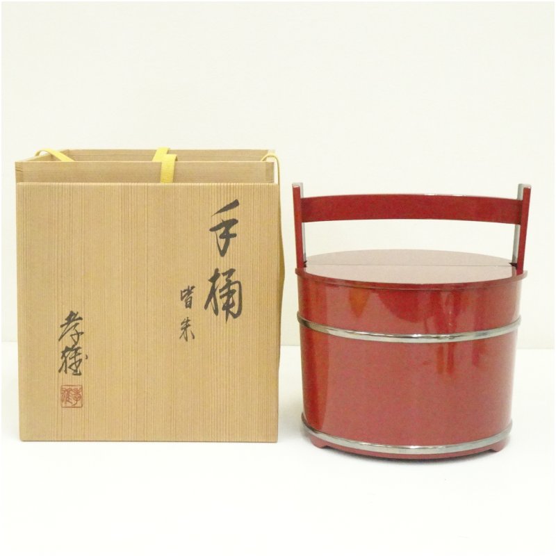楽天市場】【中古】漆桶 建水 秀穂 : 今川茶舗 楽天市場店