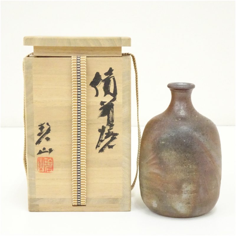 楽天市場】0188 備前焼 人形徳利 布袋様 江戸時代 徳利 酒器 陶磁器