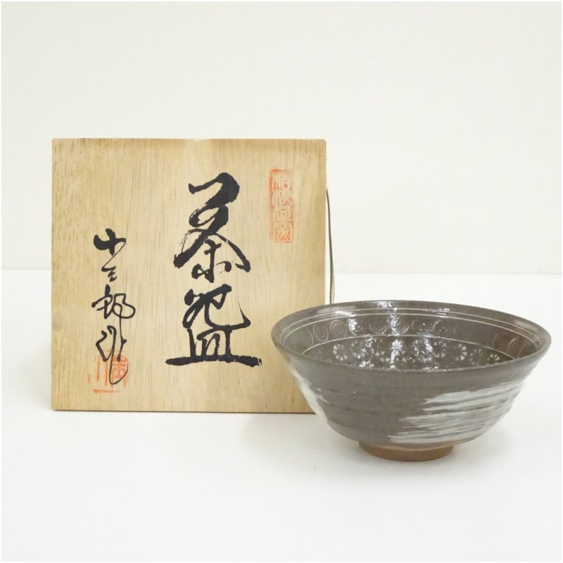 楽天市場】茶道具 抹茶碗 濃茶用 古三島茶碗 二徳三島写 安田道雄 監修