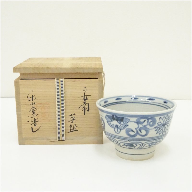 楽天市場】【茶道具】【送料無料】紅安南茶碗万古焼 楽山窯作（共箱