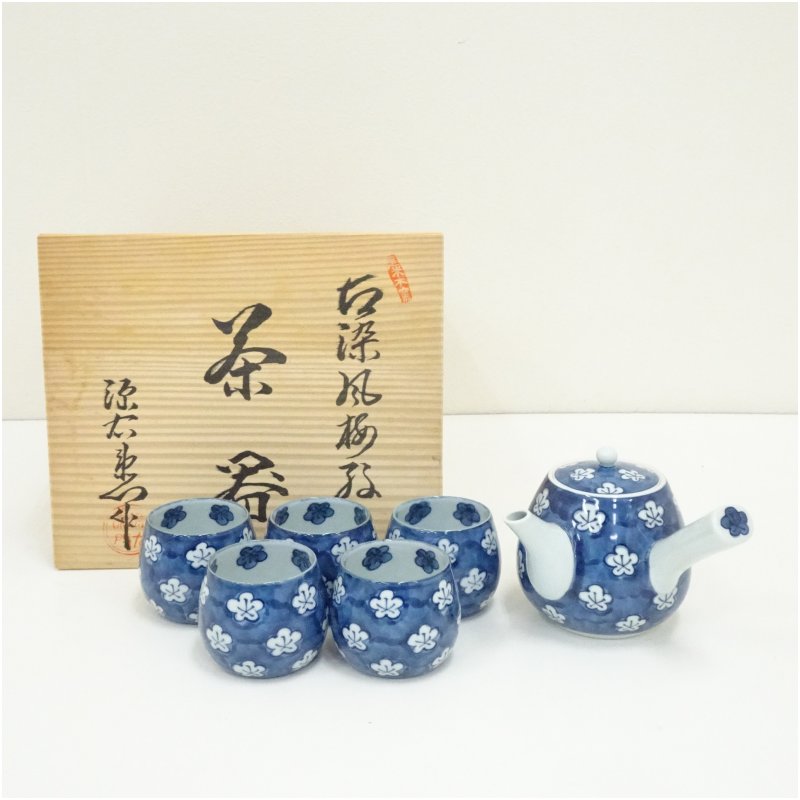 楽天市場】有田焼 蛍手 煎茶碗揃 0181骨董 茶道 煎茶道 茶道具 陶磁器