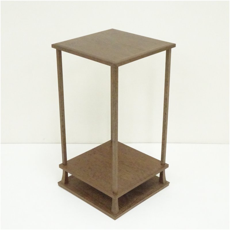 楽天市場】【茶器/茶道具 お棚】 更好棚 爪紅 玄々斎好写し 中村宗悦作