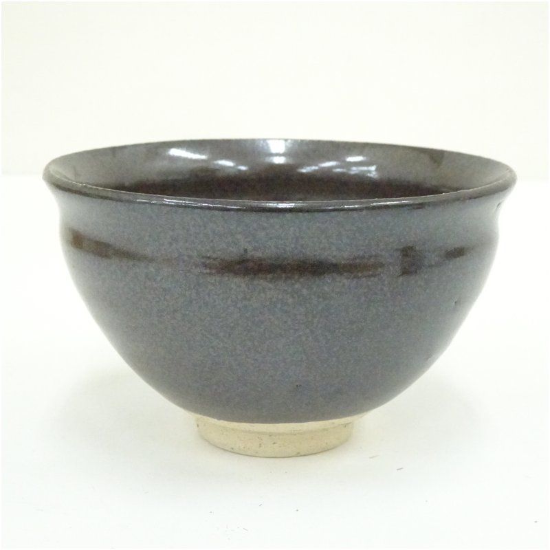 【中古】【茶道具】祖母懐天目茶碗 茶道 抹茶 おしゃれ 抹茶茶碗 抹茶碗 和食器 レトロ 茶器 骨董 茶わん 茶会 茶の湯