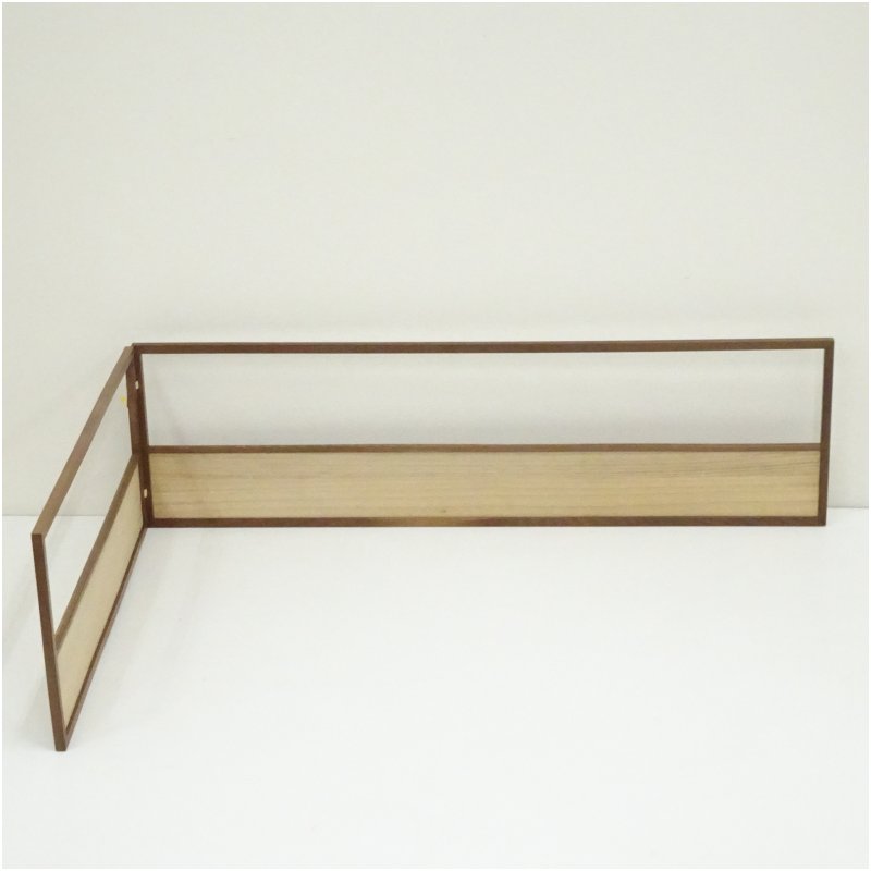 【中古】【茶道具】木製　風炉先屏風（紙箱） 茶道具 おしゃれ パーテーション ついたて 和風 間仕切り 茶道 アンティーク インテリア レトロ