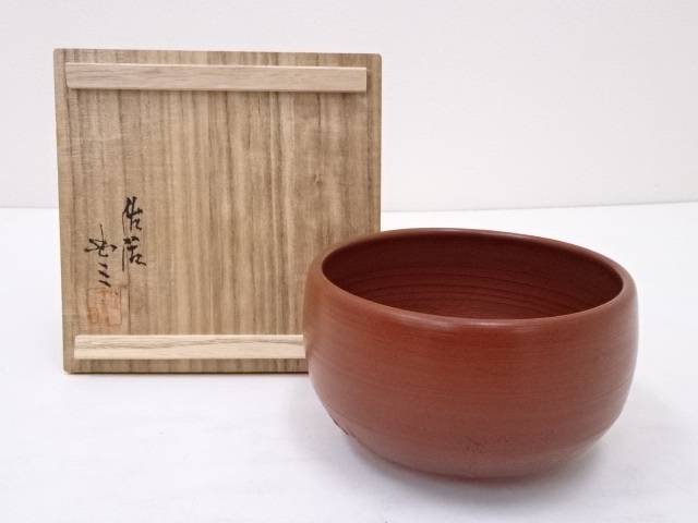 ＊- 50 抹茶茶碗　無名異焼き　中静玉山 抹茶碗 | 商品販売 | 無名異焼 「玉堂窯元」公式サイト