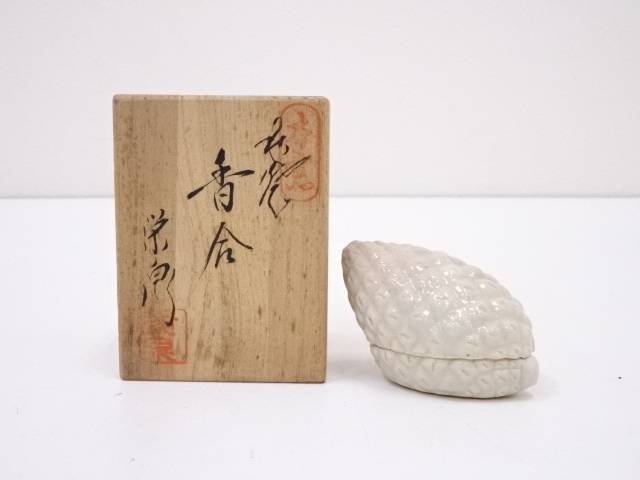 楽天市場】【中古】【香道】岡本陽斎造 人物絵溜香合【送料無料