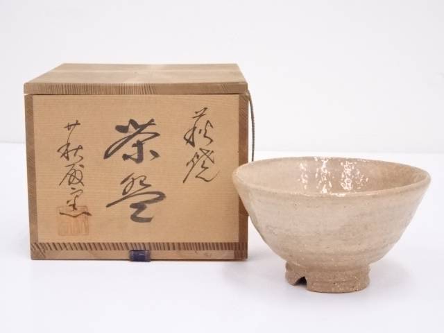 e3115 古萩 茶碗 木箱入り 萩焼 古茶碗 抹茶碗 茶道具 e3115 古萩 茶碗 木箱入り 萩焼 古茶碗 抹茶碗 茶道具