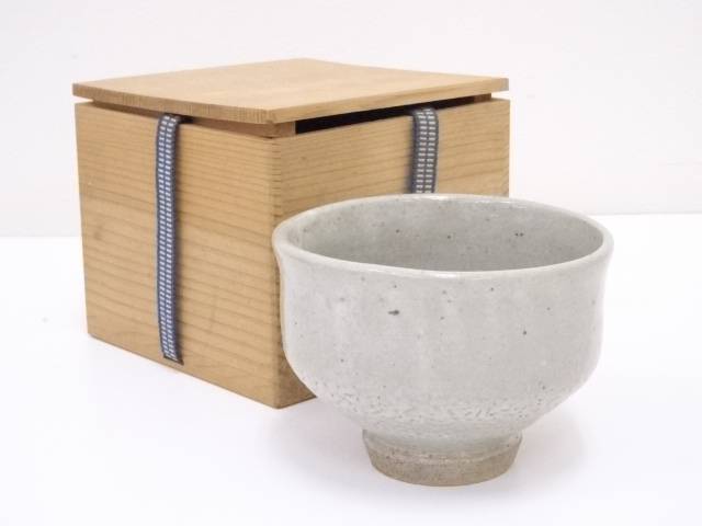 楽天市場】【中古】【茶道具】益子焼 中村文昌造 焼締茶碗（共箱