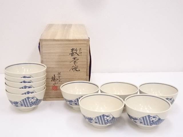 楽天市場】【茶道具】作家物 萩焼 茶碗【送料無料】[中古 茶道 抹茶