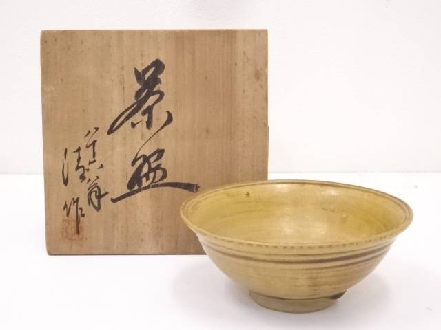 楽天市場】【中古】【茶道具】可児一廣造 灰釉茶碗【送料無料