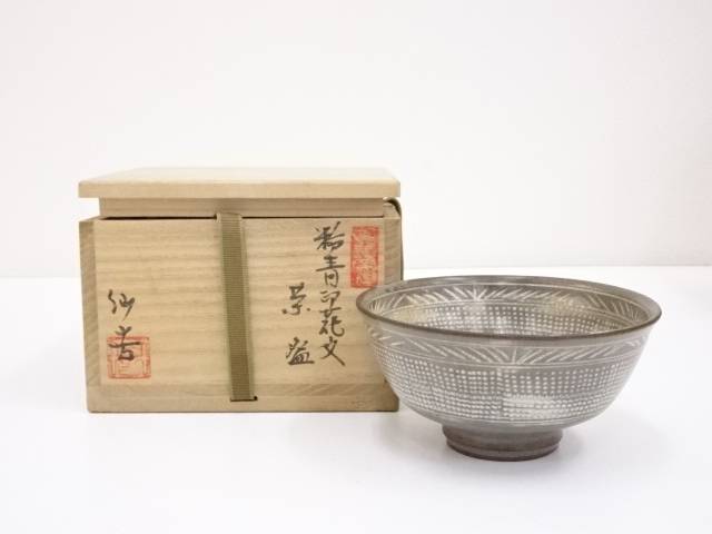 Ｎ８０３　茶碗　『鳥嶺窯　徐陶斎(仙吉)造』『鬼熊川茶碗』　抹茶碗　共箱　茶道具 楽天市場】【中古】【茶道具】鳥嶺窯 徐仙吉造 高麗茶碗（共箱