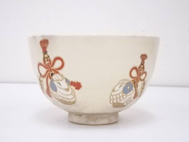 茶道具 茶碗 干支茶碗 大倉貞義 造 共箱　N10C 楽天市場】【中古】【茶道具】大倉貞義造 干支茶碗（共箱