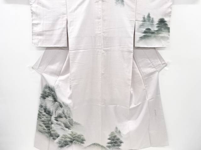 優先配送 着物 和装 半期決算セール35 オフ 未使用品 仕立て上がり 無形文化財本場牛首紬手描き山小屋風景模様訪問着 送料無料 和服 きもの かわいい おしゃれ Bhashaprofs Com