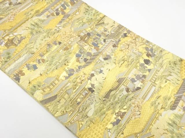 人気ブランド 帯 リサイクル 時代人物に風景模様織出し袋帯 送料無料 和服 かわいい おしゃれ 帯 きもの 着物 和装 Digidreamz In