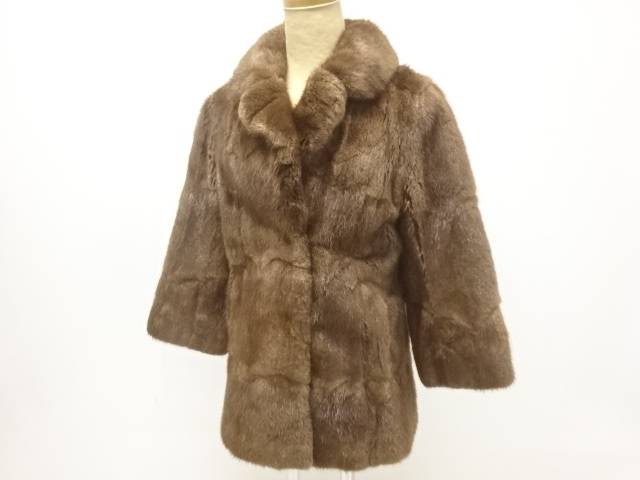 交換無料 スーパーsale35 オフ リサイクル ヌートリアコート 毛皮 レディース ファッション アウター かわいい レビューで送料無料 Ceeri Res In