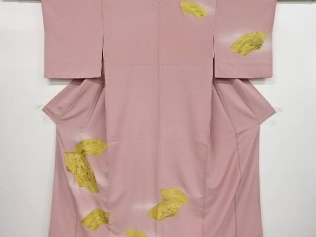 取り寄せ商品 スプリングセール35 オフ リサイクル 金彩地紙に桜平安人物風景模様訪問着 送料無料 和服 和装 着物 きもの おしゃれ かわいい 頑張って送料無料 和服レディースファッション Insolite Guadeloupe Voyage Com