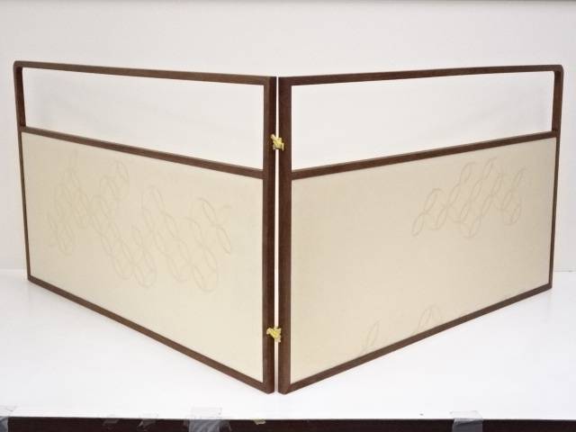 ウインターセール50 オフ 茶道具 蘭図風炉先屏風 送料無料 茶器 茶の湯 茶道具 お茶 抹茶 間仕切り 家具 風よけ パーテーション 和風 おしゃれ お茶道具 着物のネットショッ