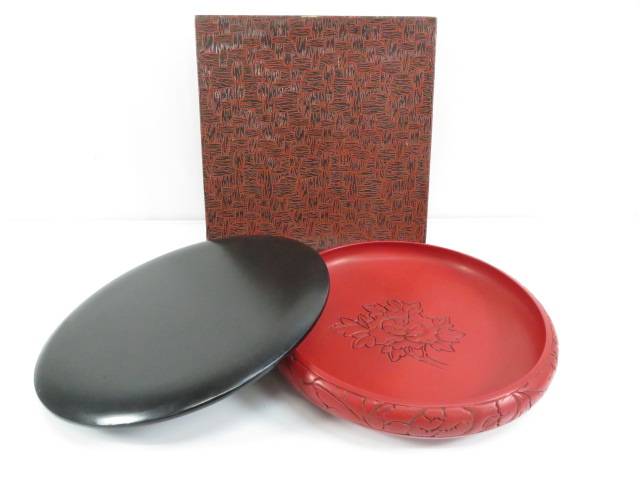 手数料安い 漆器 村上堆朱 菓子器 箱付 茶器 茶道具 お茶 和食器 おしゃれ 骨董 和菓子 来客 茶席 茶会 干菓子 主菓子 かわいい 茶事 Ksk お茶道具 着物のネットショップ圭 Sugnamal Com