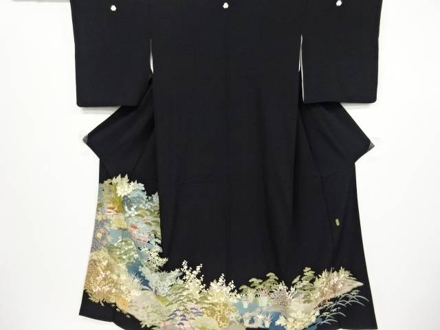 リサイクル 押田正義作 本場加賀友禅庭園風景模様留袖 比翼付き 送料無料 和服 和装 着物 きもの おしゃれ かわいい Mozago Com