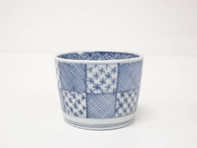 人気ショップが最安値挑戦 陶芸 陶器 江戸末期 古伊万里 染付蕎麦猪口 送料無料 酒器 和食器 骨董 お酒 料理 居酒屋 来客 おしゃれ ディスプレイ インテリア 棚 おちょこ お猪口 新品即決 Azulejosbarma Com