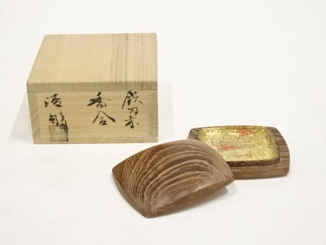 最安値 香道 清鵬造 鉄刀木香合 共箱 送料無料 茶器 茶の湯 茶会 茶道具 お茶 香道具 香箱 お香入れ おしゃれ かわいい インテリア 骨董 高知インター店 Erieshoresag Org