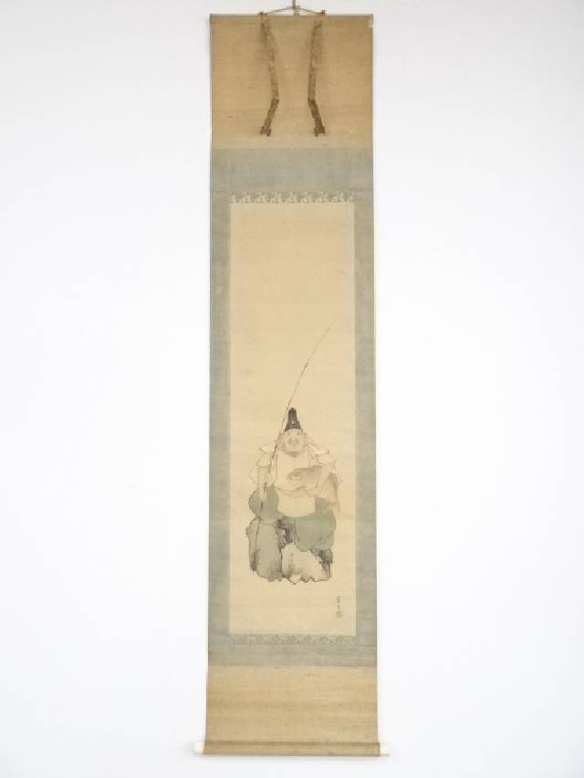 楽天市場】【中古】【書画】松浦瑞雲筆 竹雀 肉筆絹本掛軸（共箱
