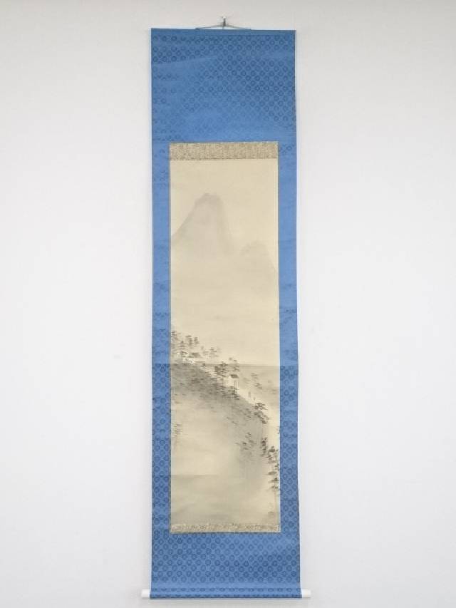 楽天市場】【中古】【書画】松浦瑞雲筆 竹雀 肉筆絹本掛軸（共箱