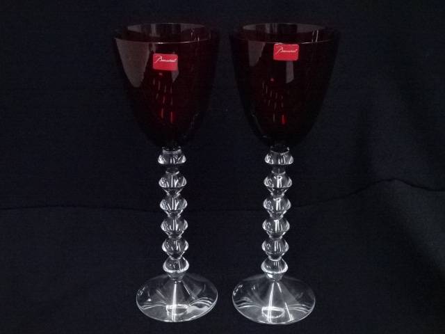 ガラス Baccarat バカラ ベガ ワイングラスペア 送料無料 中古 バカラ フランス 洋食器 ブランド キッチン 食卓 おしゃれ 雑貨 インテリア かわいい カフェ Mozago Com