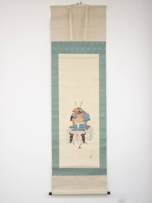 奥保鞏【元帥 陸軍大将】書　絹本（絖本）掛軸 陸軍大将 奥保鞏 | ToMuCo - Tokyo Museum Collection