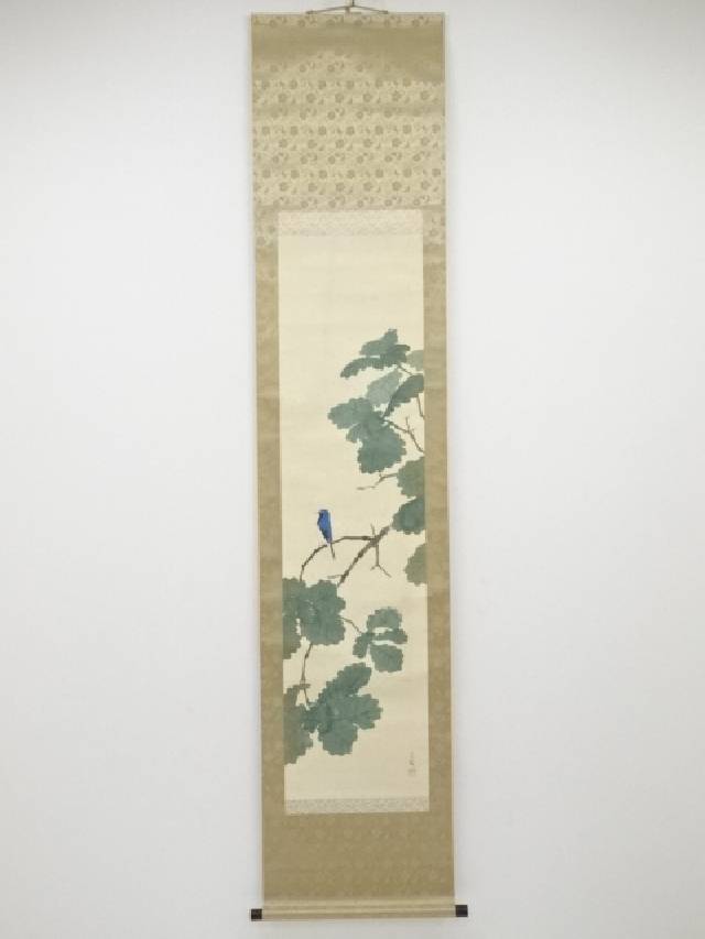 夏まつりセール30 オフ 書画 長野草風筆 青柏図 肉筆絹本掛軸 共箱 送料無料 中古 掛け軸 絵画 おしゃれ 表具 書 アート 芸術 年中掛け インテリア 床の間 リビング 寝室 和室 Dalchini Restaurant De