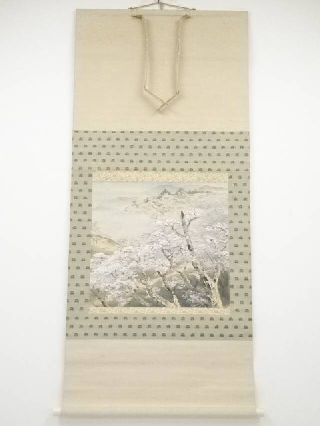 楽天市場】【中古】【書画】河田雲鳳筆 双鯉 肉筆絹本掛軸【送料