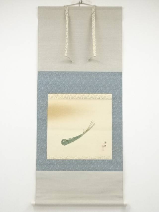 激安通販新作 今尾景祥筆 五月晴 肉筆絹本掛軸 共箱 中古 掛け軸 床の間 書 おしゃれ 絵画 表具 アート 芸術 茶道 年中掛け インテリア リビング 寝室 和室 茶室 皐月 5月 水無月 6月 春 夏 Fucoa Cl